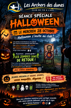 HALLOWEEN S INVITE AU CLUB le mercredi 28 octobre 2026